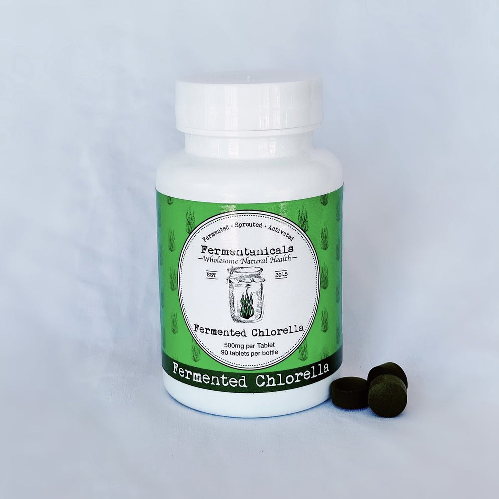 
                  
                    Fermented Chlorella with Tablets
                  
                